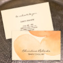Search for serene business cards Watercolor