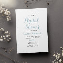Search for simple bridal shower invitations Modern typography