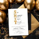 Search for dirty thirty gold birthday invitations Elegant