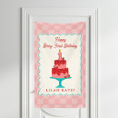 Search for cake banners First birthday