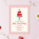 Search for strawberry cake invitations Strawberries