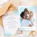 Search for teal and coral wedding invitations Modern