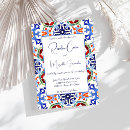 Search for talavera wedding invitations Blue