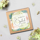Search for botanical illustration stickers Bridal shower
