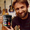 Search for rock guitarist mugs Rock and roll