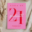 Search for red graduation invitations Stylish