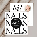Search for manicure business cards Elegant