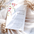 Search for meadow wedding invitations Modern floral