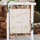 Search for brunch and bubbly welcome signs Modern
