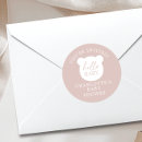Search for baby girl shower invitation stickers Boho