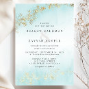 Search for teal and white wedding invitations Contemporary
