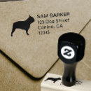 Search for french bulldog rubber stamps Frenchie