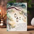 Search for hanging lantern invitations Rustic