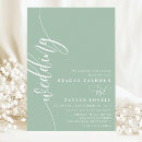 Search for mint wedding invitations Elegant