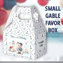 Search for nautical favour boxes 1st birthday