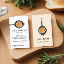 Search for cast business cards Cast iron skillet