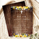 Search for sunflowers christening invitations Baptism