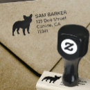 Search for french bulldog rubber stamps Silhouette