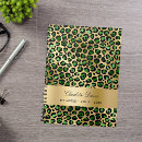 Search for green leopard notebooks Black