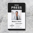 Search for press id badges Qr code