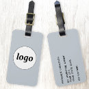 Search for branded luggage tags Logo