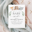Search for woodland baby sprinkle invitations Watercolor