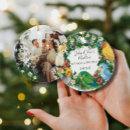Search for green parrot christmas tree decorations Colourful