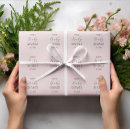 Search for girls wrapping paper Blush pink