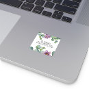 Search for purple flower return address labels Watercolor