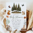 Search for watercolor animals baby shower invitations Elegant