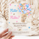 Search for nino invitations En español con osito