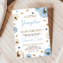 Search for blue pumpkin invitations Fall