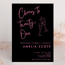 Search for pink 21st birthday invitations Champagne