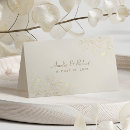 Search for floral wedding place cards Elegant