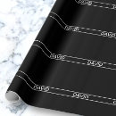 Search for sporty wrapping paper Black and white