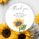 Search for sunflower watercolor stickers Minimalist