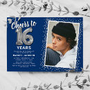 Search for cheers to 16 years invitations Elegant