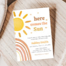 Search for you are my sunshine baby shower invitations Boho