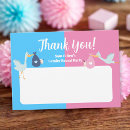 Search for gender reveal party thank you cards Boy or girl