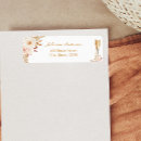 Search for pearl return address labels Bridal shower