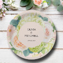 Search for blush pink wedding plates Bridal shower