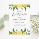 Search for lemonade bridal shower invitations Watercolor