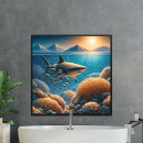 Search for marine scenes art Underwater