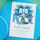 Search for water splash invitations Turquoise