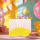 Search for little sunshine invitations Pink and yellow