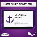 Search for priest business cards Church