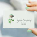 Search for clover business cards Flower