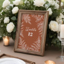 Search for fern table cards Elegant