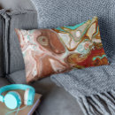 Search for turquoise and red cushions Abstract