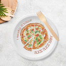 Search for love pizza plates Slice slice baby